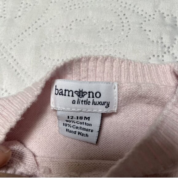 Bambino Cashmere Blend Whale Sweater Size 18m - Picture 7 of 7